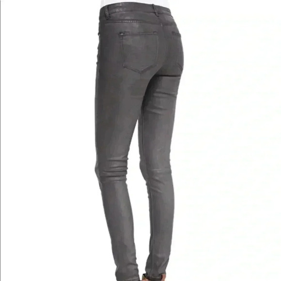 Elie Tahari brown “Azella” low-rise skinny jeans sz 30 - Picture 5 of 6